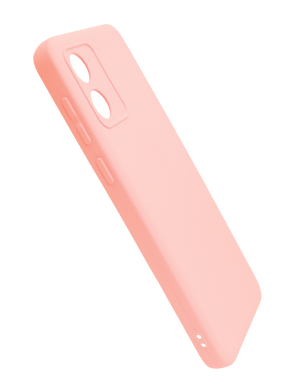 Силіконовий чохол Full Cover для Motorola Moto E13 pink Full Camera без logo