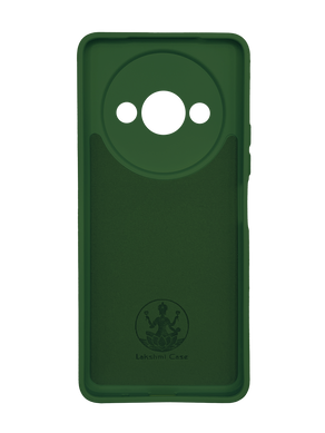 Силиконовый чехол Full Cover для Xiaomi Redmi A3 dark green Full camera без logo