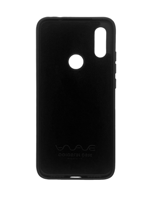 Силіконовий чохол WAVE Colorful для Xiaomi Redmi 7 black (TPU)