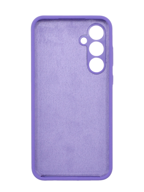 Силіконовий чохол WAVE Full Cover для Samsung A35 dark purple Full Camera