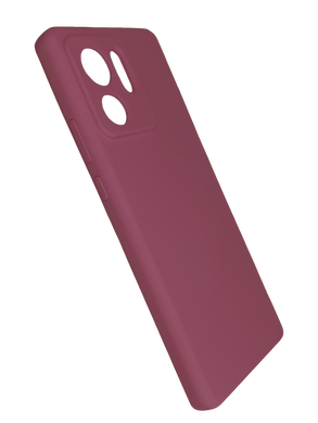 Силіконовий чохол Full Cover для Motorola Edge 40 plum (AAA) Full Camera без logo