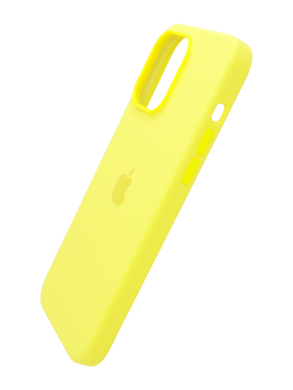 Силіконовий чохол with MagSafe для iPhone 14 canary yellow