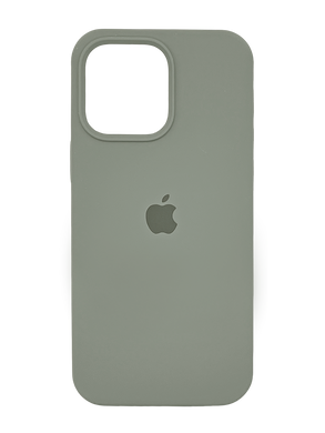 Силіконовий чохол Full Cover для iPhone 15 Pro grey