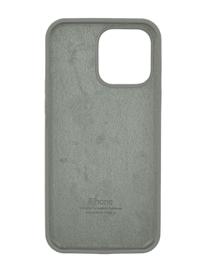 Силіконовий чохол Full Cover для iPhone 15 Pro grey