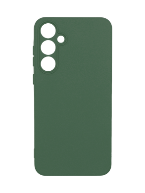 Силиконовый чехол WAVE Colorful для Samsung S24 FE forest green Full Camera (TPU)