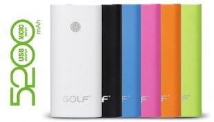 Power Bank GOLF GF-208 5200 mAH