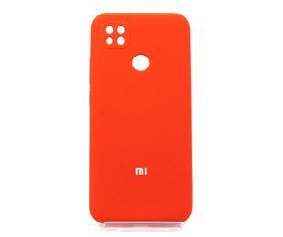 Силіконовий чохол Full Cover для Xiaomi Redmi 9C red Full Camera