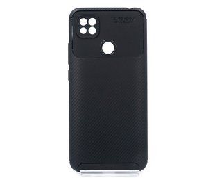 Силіконовий чохол Ultimate Experience Carbon для Xiaomi Redmi 9C black (TPU) Full Camera
