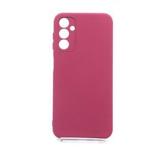 Силіконовий чохол Full Cover для Samsung A14 4G/5G maroon Full Camera без logo