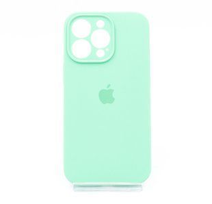 Силіконовий чохол Full Cover для iPhone 13 Pro spearmint Full Camera