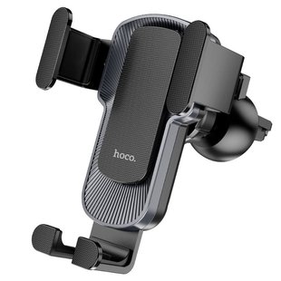 Авто держатель Hoco CA103 vertical and horizontal air outlet gravity car holder black