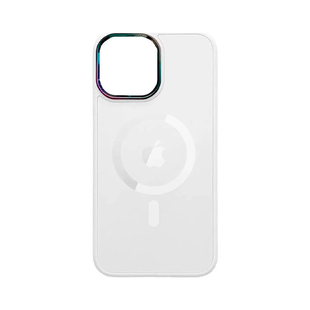Чохол TPU+Glass Sapphire Mag Evo case для iPhone 13 Pro white