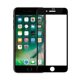 Защитное 3D Curved стекло для iPhone 7/8/SE 2020 black Glasscove