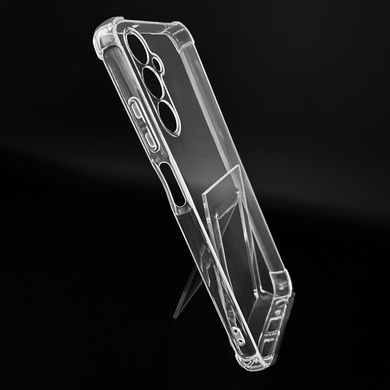 Чохол (TPU) Getman Ease logo для Samsung A05S clear з посиленими кутами Full Camera