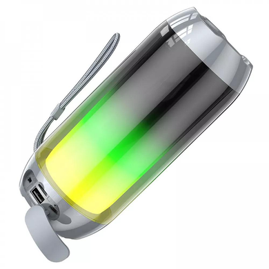 Колонка Borofone BR25 crazy sound colorful luminous grey