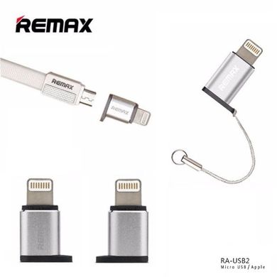 Перехідник OTG Remax RA-USB2 Visual micro/lightning