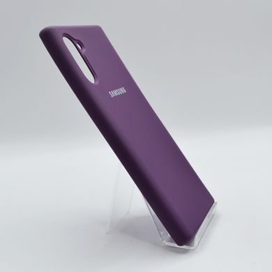 Силиконовый чехол Full Cover для Samsung Note 10 grape