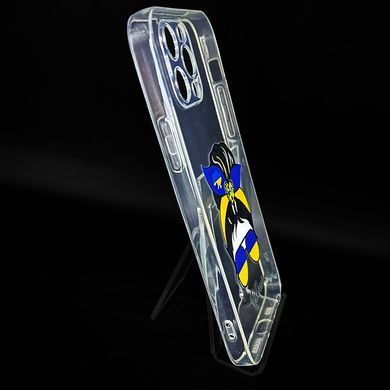 Силіконовий чохол MyPrint для iPhone 12 Pro Full Camera clear (Ukraine-glass)