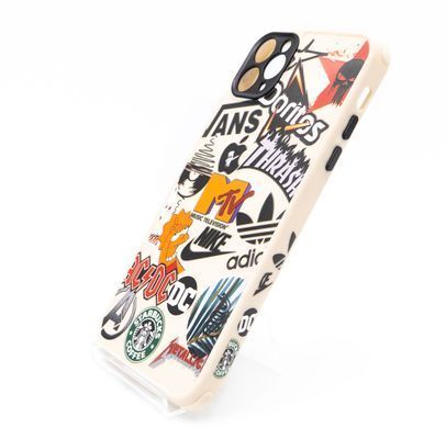 Чохол Brand Design для IPhone 11 Pro Max white cartoon (TPU)