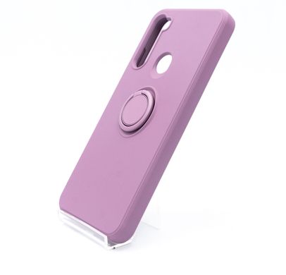 Чохол (TPU) Candy Ring для Xiaomi Redmi Note 8T cherry purple