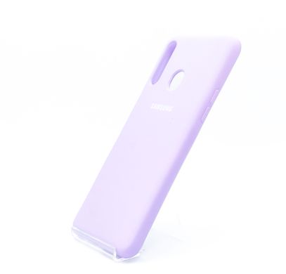 Силіконовий чохол Full Cover для Samsung A20s lilac