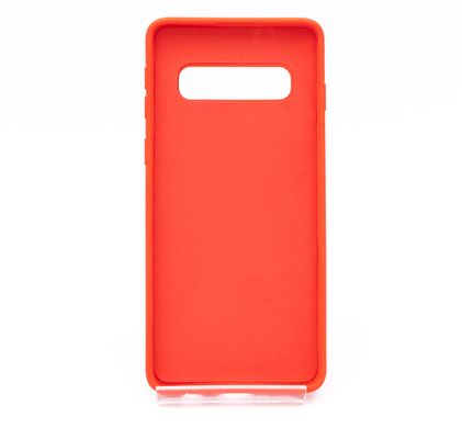 Силіконовий чохол Full Cover для Samsung S10 red без logo