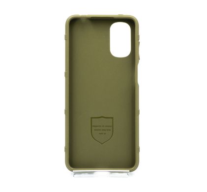 Силіконовий чохол Anomaly Rugged Shield для Motorola Moto G22/E32 green