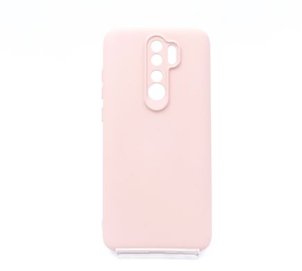 Силіконовий чохол Full Cover для Xiaomi Redmi Note 8 Pro pink sand Full Camera без logo