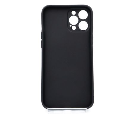 Силіконовий чохол Soft Feel для iPhone 12 Pro Max Epik Black TPU Full camera