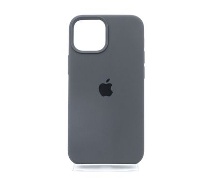 Силіконовий чохол Full Cover для iPhone 13 mini marengo (dark grey) Full Camera