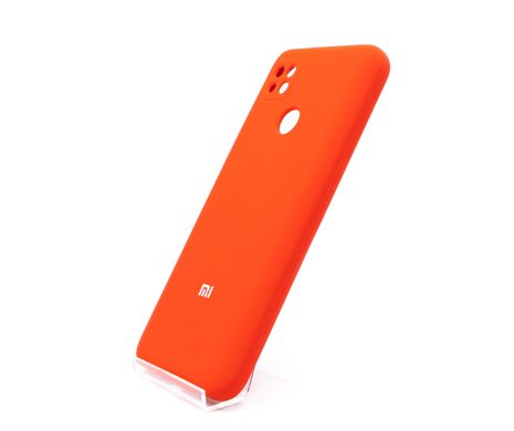 Силіконовий чохол Full Cover для Xiaomi Redmi 9C red Full Camera