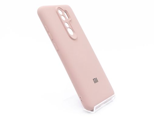 Силіконовий чохол Full Cover для Xiaomi Redmi Note 8 Pro pink sand My color Full Camera
