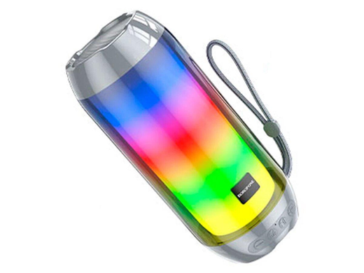 Колонка Borofone BR25 crazy sound colorful luminous grey
