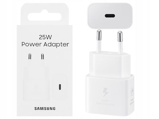 Зарядний пристрій Samsung 25W PD EP-T2510NWEGEU white