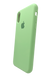 Силиконовый чехол Full Cover для iPhone XS Max mint