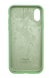Силиконовый чехол Full Cover для iPhone XS Max mint
