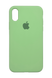 Силиконовый чехол Full Cover для iPhone XS Max mint