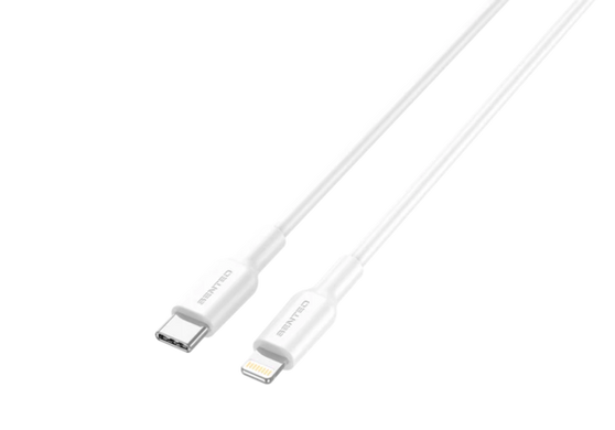 Кабель Senteo SL-06 30W Type-C to Lightning 1m white