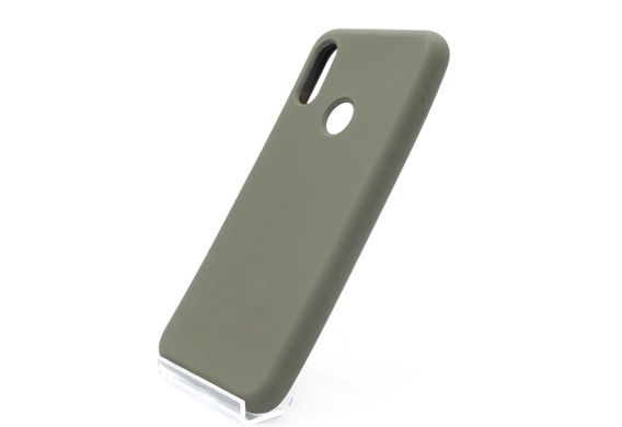Силиконовый чехол Full Cover SP для Xiaomi Redmi Note 7 dark olive