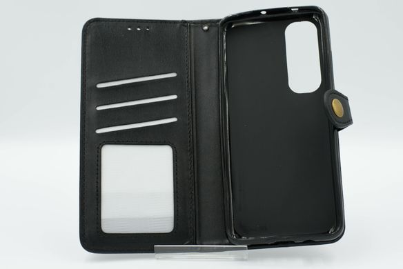 Чехол-книжка кожа для Xiaomi Mi Note 10 Lite black Getman Gallant PU