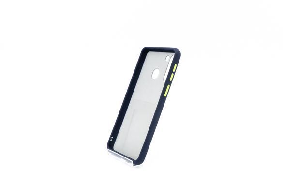 Чохол 2 в 1 Matte Color для Samsung A21 blue/green