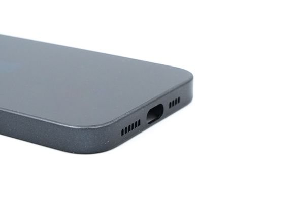 Чохол TPU+Glass sapphire matte case для iPhone 14 Plus graphite black