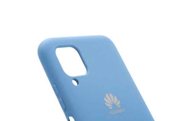Силіконовий чохол Full Cover для Huawei P40 Lite navy blue
