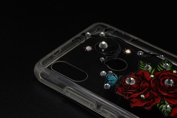 Силиконовый чехол Hojar Crystal Diamond для Xiaomi Redmi Note 5 Pro (NJ-20)