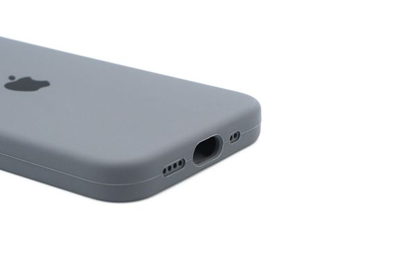 Силіконовий чохол Full Cover для iPhone 13 mini marengo (dark grey) Full Camera