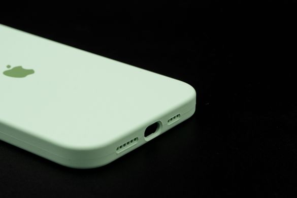 Силіконовий чохол Full Cover для iPhone 13 Pro Max pistachio