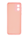 Силиконовый чехол Full Cover для Motorola Moto E13 pink Full Camera без logo