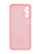 Силіконовий чохол SMTT для Samsung M13/M23 pink Full Camera з мікрофіброю