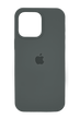 Силиконовый чехол Full Cover для iPhone 13 Pro marengo (dark gray)