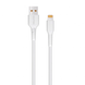 USB кабель Walker C315 Lightning 2.1A 1m white